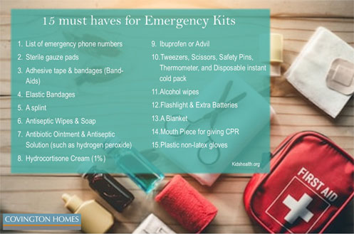 summer emergency kit